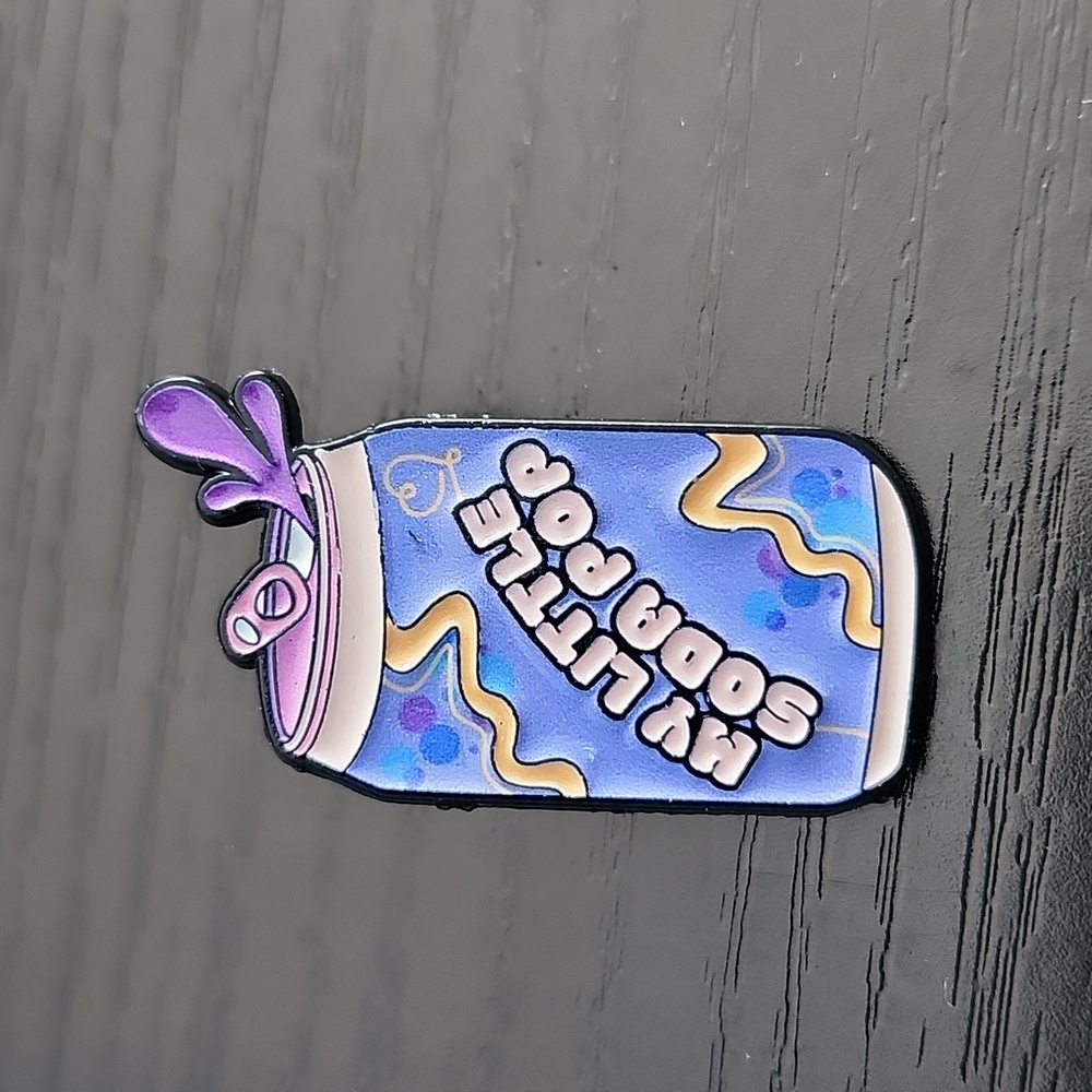K-Pop Demon Hunters 'My Little Soda Pop' Inspired Enamel Pin